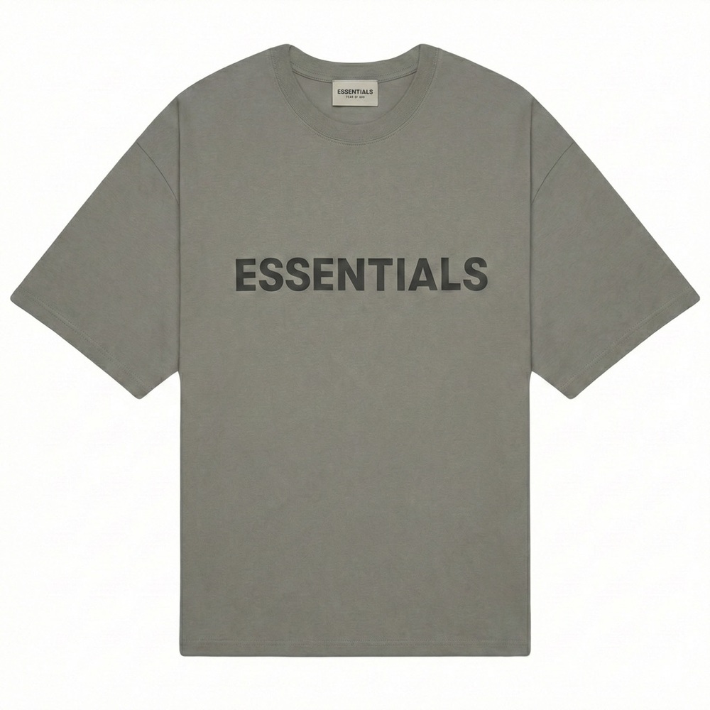 Essentials Charcoal Grey Short Sleeve Tee